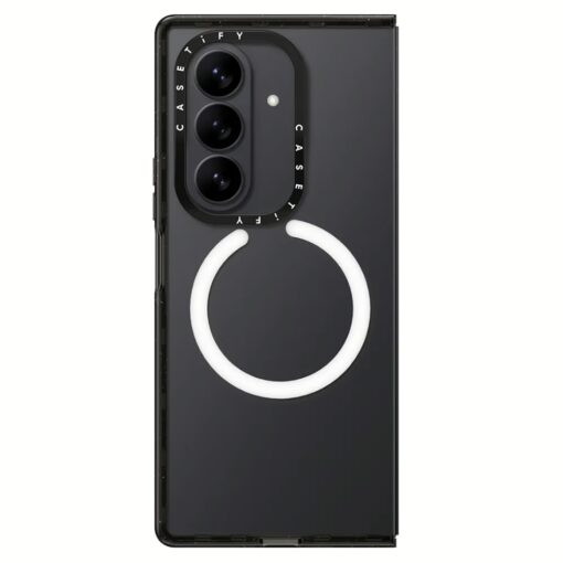 Casetify รุ่น Impact Case with Magnetic - เคส Galaxy Z Fold 7 - สี Clear/Black - Image 3