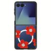Casetify รุ่น Impact Case with Magnetic - เคส Galaxy Z Flip 7 - ลาย Chrochet Red