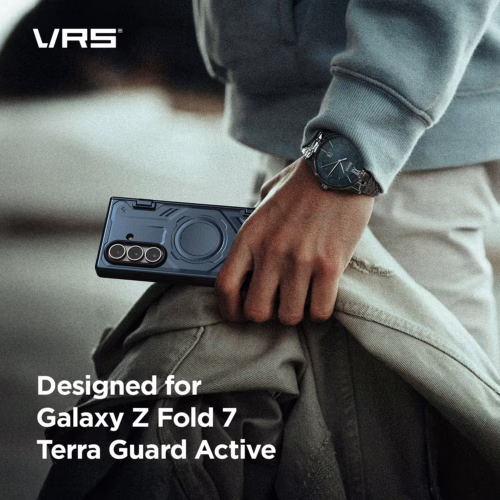 VRS รุ่น Terra Guard Active - เคส Galaxy Z Fold 7 - สี Black - Image 4
