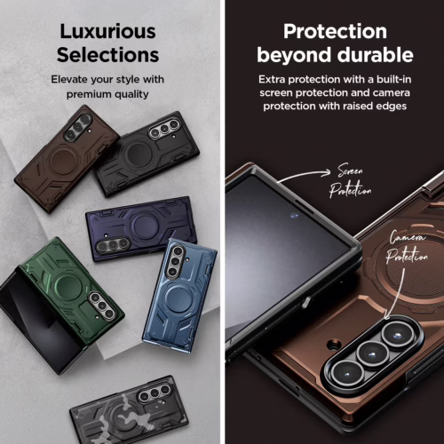 VRS รุ่น Terra Guard Active - เคส Galaxy Z Fold 7 - สี Black - Image 8