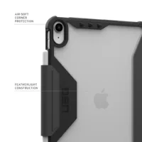 UAG รุ่น Plyo LT - เคส iPad 11" (A16/2025), iPad 10.9" (10th/2022) - สี Ice/Black