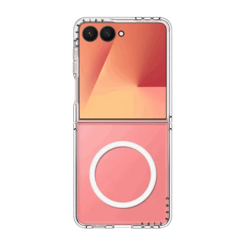 Casetify รุ่น Clear Case with Magnetic - เคส Galaxy Z Flip 7 - สี Clear