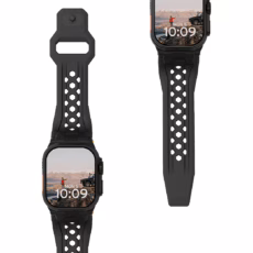 UAG รุ่น Monarch - สายนาฬิกา Apple Watch 42/44/45/49mm - สี Black/Black Titanium