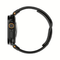 UAG รุ่น Monarch - สายนาฬิกา Apple Watch 42/44/45/49mm - สี Black/Black Titanium