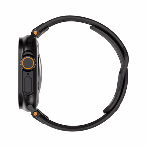 UAG รุ่น Monarch - สายนาฬิกา Apple Watch 42/44/45/49mm - สี Black/Black Titanium
