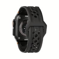 UAG รุ่น Monarch - สายนาฬิกา Apple Watch 42/44/45/49mm - สี Black/Black Titanium