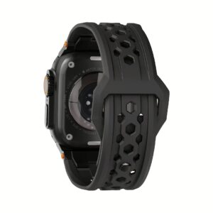 UAG รุ่น Monarch - สายนาฬิกา Apple Watch 42/44/45/49mm - สี Black/Black Titanium 17 UAG รุ่น Monarch - สายนาฬิกา Apple Watch 42/44/45/49mm - สี Black/Black Titanium