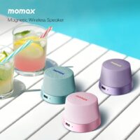 Momax รุ่น 1-Vibe Go - ลำโพง Magnetic - สี Blue