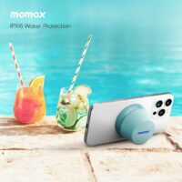 Momax รุ่น 1-Vibe Go - ลำโพง Magnetic - สี Blue