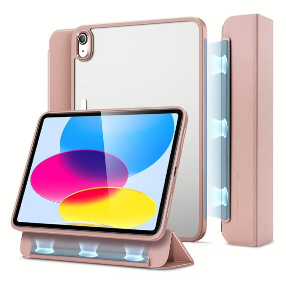 ESR รุ่น Ascend Hybrid - เคส iPad 11" (A16/2025), iPad 10.9" (10th/2022) - สี Rose Gold