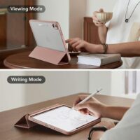 ESR รุ่น Ascend Hybrid - เคส iPad 11" (A16/2025), iPad 10.9" (10th/2022) - สี Rose Gold