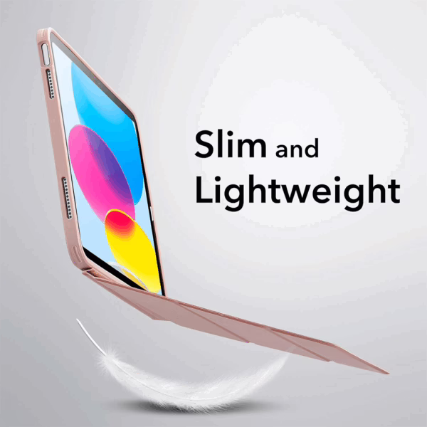 ESR รุ่น Ascend Hybrid - เคส iPad 11" (A16/2025), iPad 10.9" (10th/2022) - สี Rose Gold