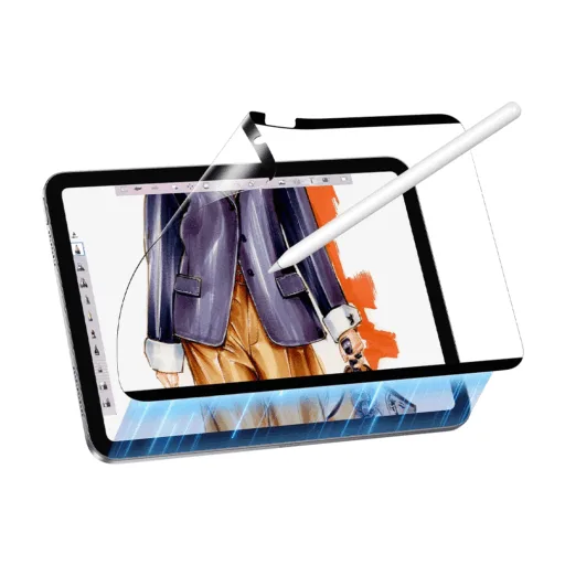ESR รุ่น Paper-Feel Magnetic Screen Protector - ฟิล์มหน้าจอ iPad 11" (A16/2025), iPad 10.9" (10th/2022) - สี Clear