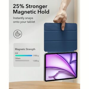 ESR รุ่น Rebound Magnetic Case - เคส iPad Air 13" (2025/2024) - สี Navy Blue