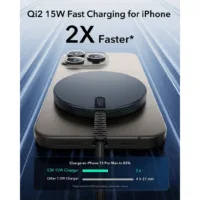 ESR รุ่น Qi2 Mini Wireless Charger (Halolock) - แท่นชาร์จไร้สาย - สี Black
