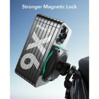 ESR รุ่น Qi2 Wireless Car Charger with CryoBoost (HaloLock) - แท่นชาร์จไร้สายในรถ - สี Frosted Onyx