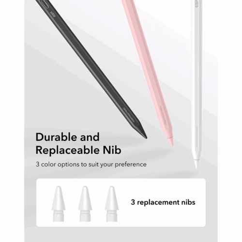 ESR รุ่น Geo Digital Pencil (Find My) - ปากกา iPad - สี White
