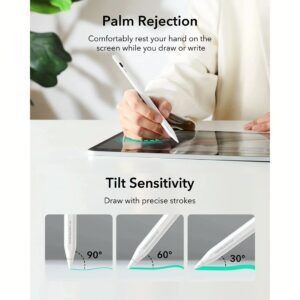 ESR รุ่น Geo Digital Pencil (Find My) - ปากกา iPad - สี Black