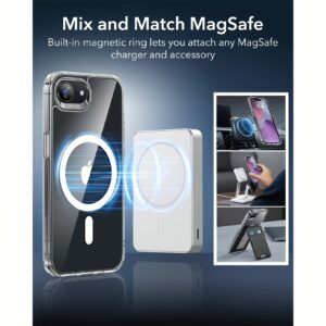 ESR รุ่น Classic Hybrid Case (HaloLock) - เคส iPhone 16e - สี Clear