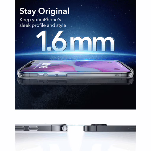 ESR รุ่น Classic Hybrid Case (HaloLock) - เคส iPhone 16e - สี Clear