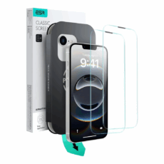 ESR รุ่น UltraFit Classic Screen Protector - ฟิล์มกระจก iPhone 16e/14/13/13 Pro - สี Clear (แพ็ค 2 ชิ้น)