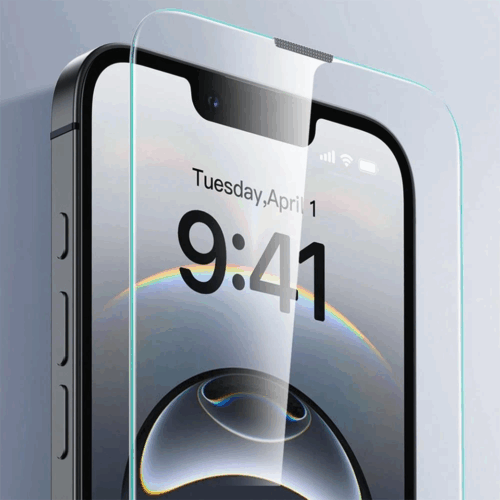 ESR รุ่น UltraFit Classic Screen Protector - ฟิล์มกระจก iPhone 16e/14/13/13 Pro - สี Clear (แพ็ค 2 ชิ้น)