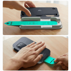 ESR รุ่น UltraFit Classic Screen Protector - ฟิล์มกระจก iPhone 16e/14/13/13 Pro - สี Clear (แพ็ค 2 ชิ้น) - Image 7