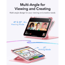 ESR รุ่น Flip Magnetic Case (Pencil Holder) - เคส iPad 11" (A16/2025), iPad 10.9" (10th/2022) - สี Pink - Image 4