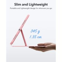 ESR รุ่น Flip Magnetic Case (Pencil Holder) - เคส iPad 11" (A16/2025), iPad 10.9" (10th/2022) - สี Pink