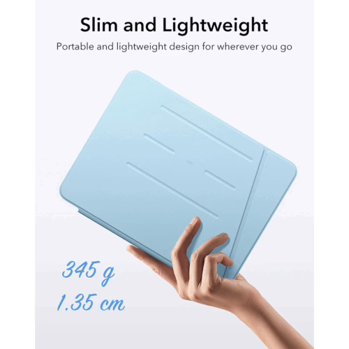 ESR รุ่น Flip Magnetic Case (Pencil Holder) - เคส iPad 11" (A16/2025), iPad 10.9" (10th/2022) - สี Sky Blue