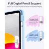 ESR รุ่น Flip Magnetic Case (Pencil Holder) - เคส iPad 11" (A16/2025), iPad 10.9" (10th/2022) - สี Sky Blue