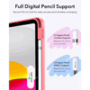 ESR รุ่น Flip Magnetic Case (Pencil Holder) - เคส iPad 11" (A16/2025), iPad 10.9" (10th/2022) - สี Watermelon Red