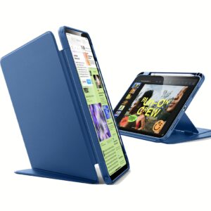 ESR รุ่น Flip Magnetic Case (Pencil Holder) - เคส iPad 11" (A16/2025), iPad 10.9" (10th/2022) - สี Navy Blue