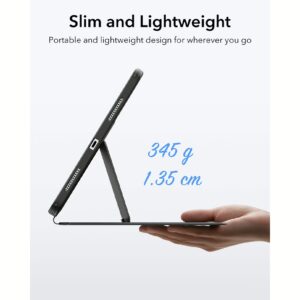 ESR รุ่น Flip Magnetic Case (Pencil Holder) - เคส iPad 11" (A16/2025), iPad 10.9" (10th/2022) - สี Black