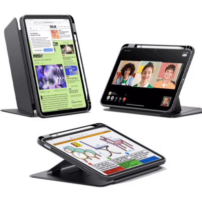 ESR รุ่น Flip Magnetic Case (Pencil Holder) - เคส iPad 11" (A16/2025), iPad 10.9" (10th/2022) - สี Black