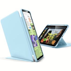 ESR รุ่น Flip Magnetic Case (Pencil Holder) - เคส iPad Air 11" (2025/2024), iPad Air 10.9" (5th/4th Gen) - สี Sky Blue