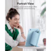 ESR รุ่น Flip Magnetic Case (Pencil Holder) - เคส iPad Air 11" (2025/2024), iPad Air 10.9" (5th/4th Gen) - สี Sky Blue