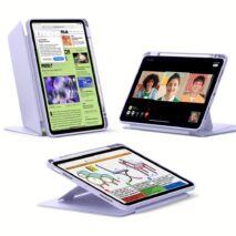 ESR รุ่น Flip Magnetic Case (Pencil Holder) - เคส iPad Air 11" (2025/2024), iPad Air 10.9" (5th/4th Gen) - สี Purple