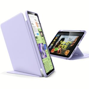 ESR รุ่น Flip Magnetic Case (Pencil Holder) - เคส iPad Air 11" (2025/2024), iPad Air 10.9" (5th/4th Gen) - สี Purple