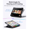 ESR รุ่น Flip Magnetic Case (Pencil Holder) - เคส iPad Air 11" (2025/2024), iPad Air 10.9" (5th/4th Gen) - สี Black