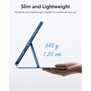 ESR รุ่น Flip Magnetic Case (Pencil Holder) - เคส iPad Air 11" (2025/2024), iPad Air 10.9" (5th/4th Gen) - สี Navy Blue