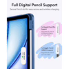 ESR รุ่น Flip Magnetic Case (Pencil Holder) - เคส iPad Air 11" (2025/2024), iPad Air 10.9" (5th/4th Gen) - สี Navy Blue