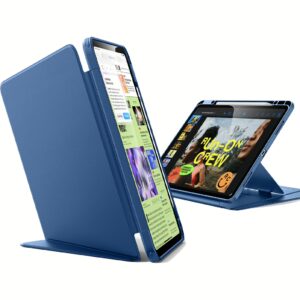 ESR รุ่น Flip Magnetic Case (Pencil Holder) - เคส iPad Air 13" (2025/2024) - สี Navy Blue