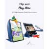 ESR รุ่น Flip Magnetic Case (Pencil Holder) - เคส iPad Air 13" (2025/2024) - สี Navy Blue