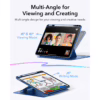 ESR รุ่น Flip Magnetic Case (Pencil Holder) - เคส iPad Air 13" (2025/2024) - สี Navy Blue
