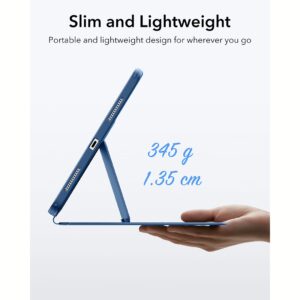 ESR รุ่น Flip Magnetic Case (Pencil Holder) - เคส iPad Air 13" (2025/2024) - สี Navy Blue