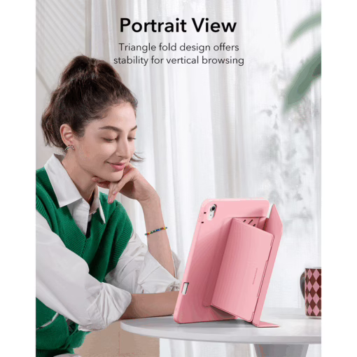 ESR รุ่น Flip Magnetic Case (Pencil Holder) - เคส iPad Air 13" (2025/2024) - สี Pink