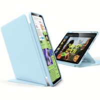 ESR รุ่น Flip Magnetic Case (Pencil Holder) - เคส iPad Air 13" (2025/2024) - สี Sky Blue