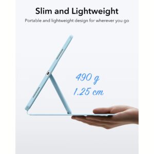 ESR รุ่น Flip Magnetic Case (Pencil Holder) - เคส iPad Air 13" (2025/2024) - สี Sky Blue
