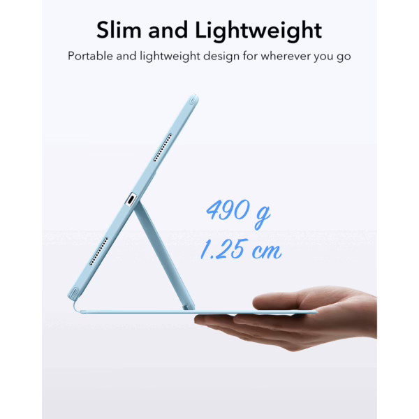 ESR รุ่น Flip Magnetic Case (Pencil Holder) - เคส iPad Air 13" (2025/2024) - สี Sky Blue
